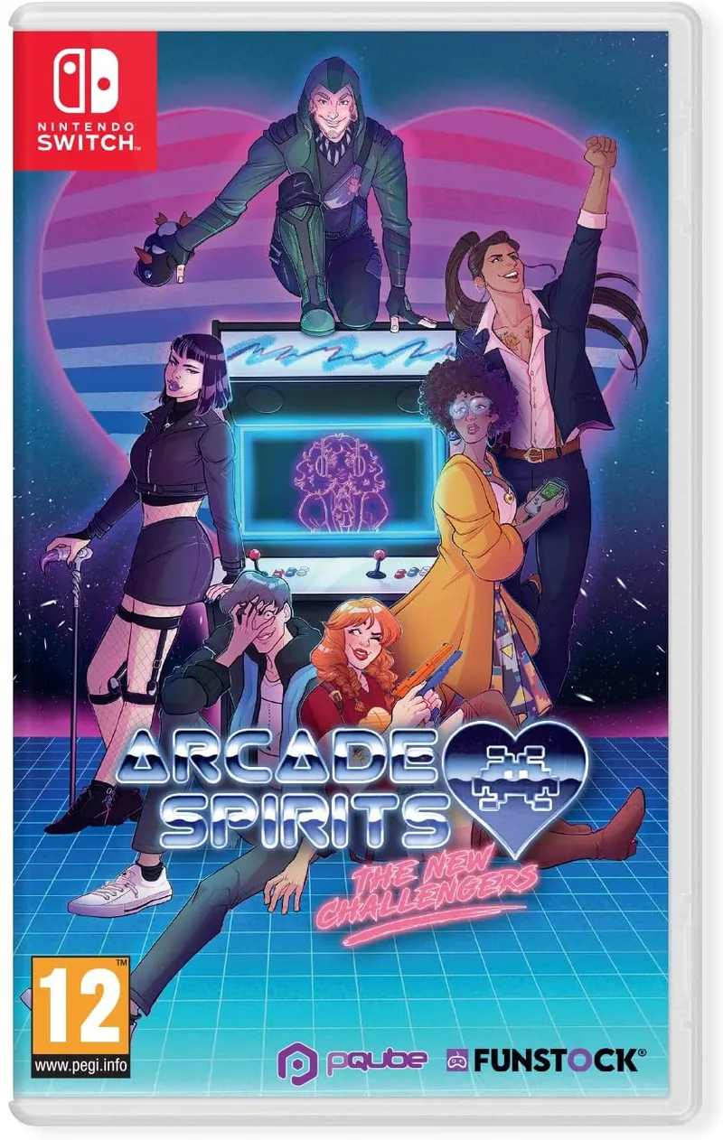 Arcade Spirits: The New Challengers van PQube, Nintendo Switch – cover