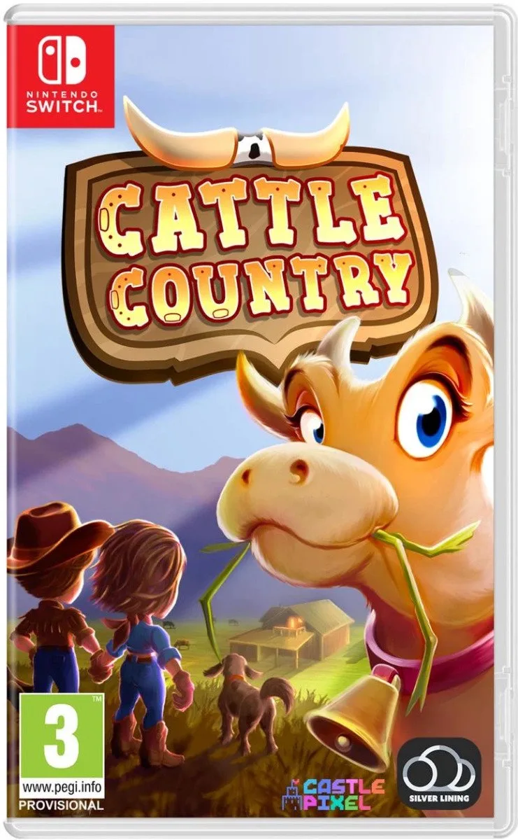 Cattle Country van PQube, Nintendo Switch – cover