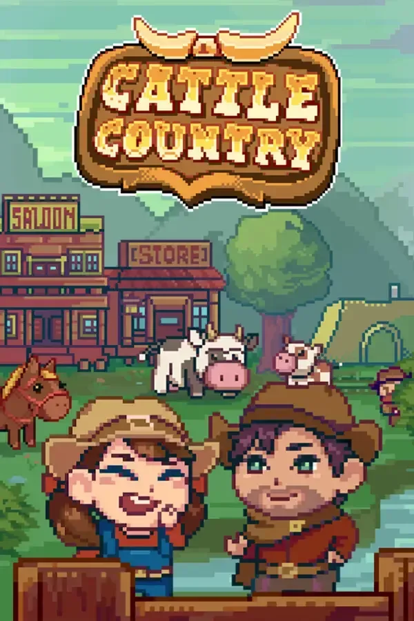Cattle Country de PQube, PC, Digitaal, Steam, Standard – jaquette