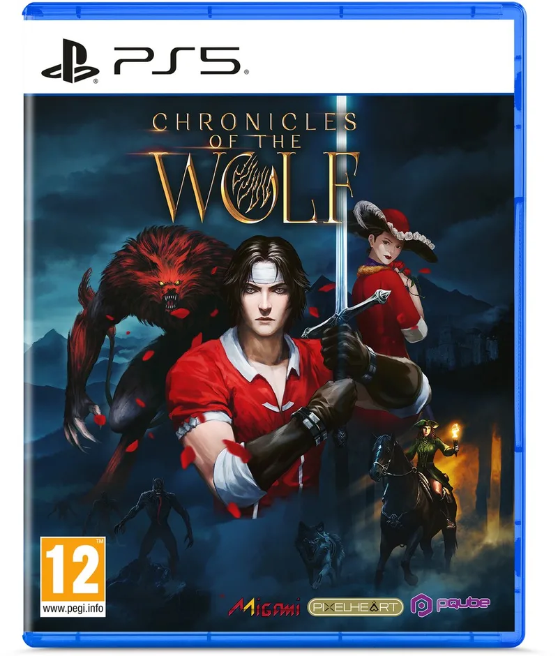 Chronicles of the Wolf by PQube, PS5 – cover