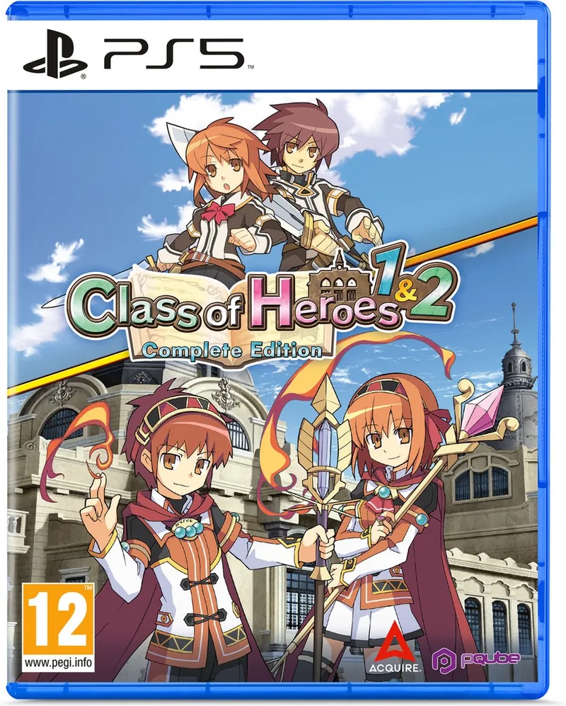 CLASS OF HEROES 1&2 BUNDLE van PQube, PS5 – cover