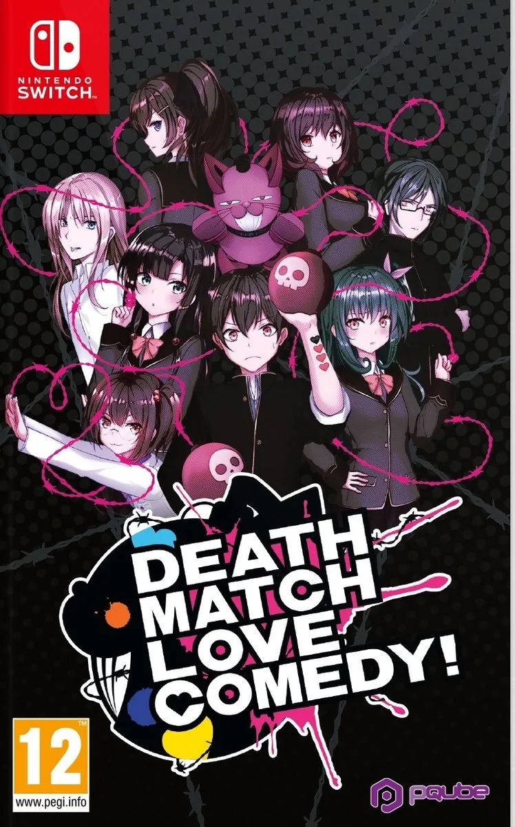 Death Match Love Comedy NSW van PQube, Nintendo Switch – cover