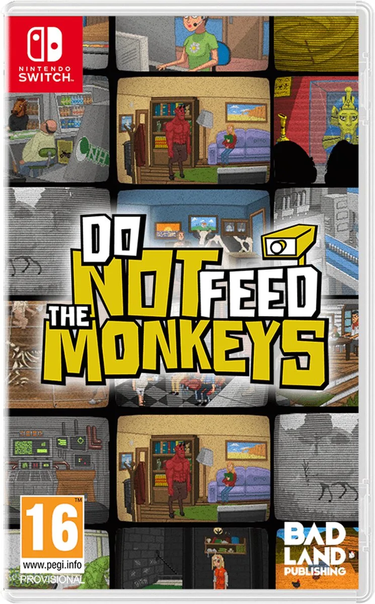 Do Not Feed The Monkeys by PQube, Nintendo Switch – cover