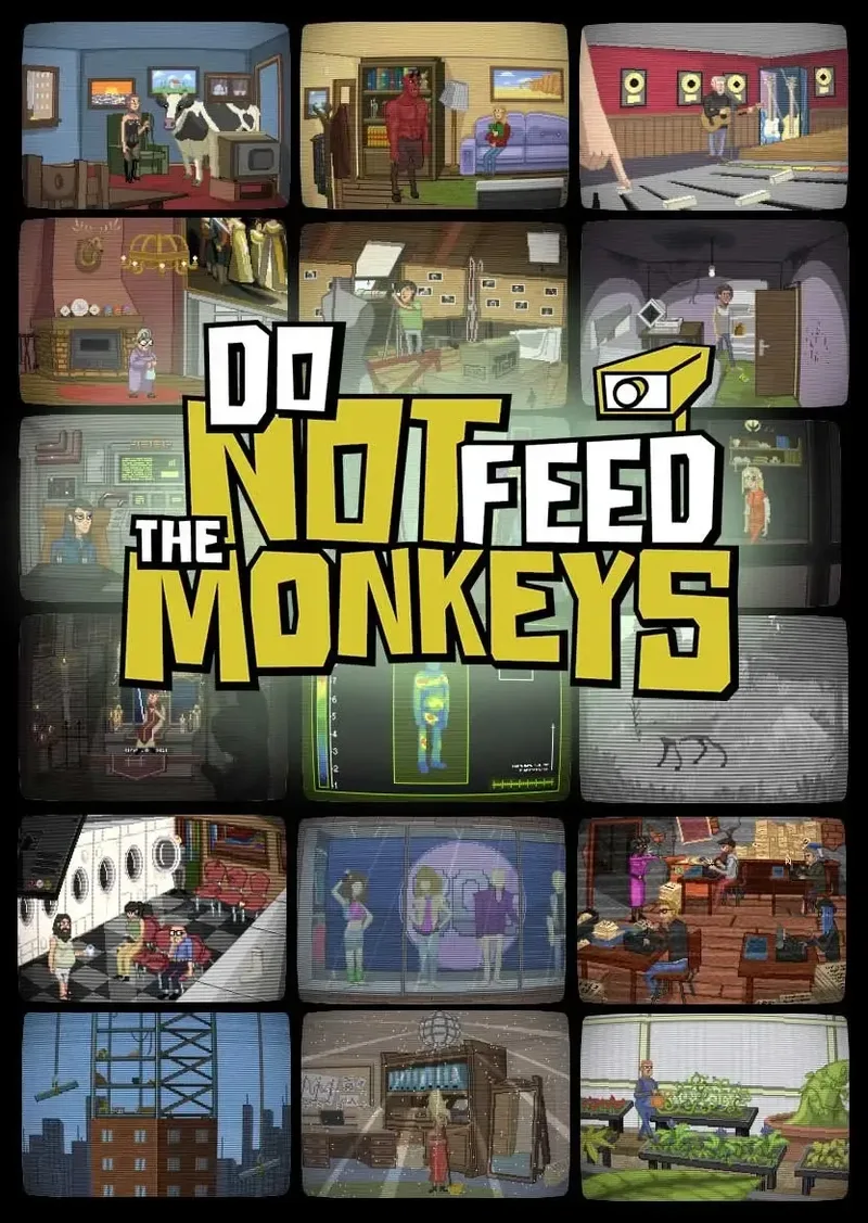 Do Not Feed The Monkeys från PQube, PC, Digitaal, Steam, Standard – omslag
