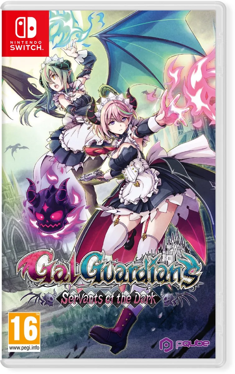 Gal Guardians: Servants of the Dark van PQube, Nintendo Switch – cover