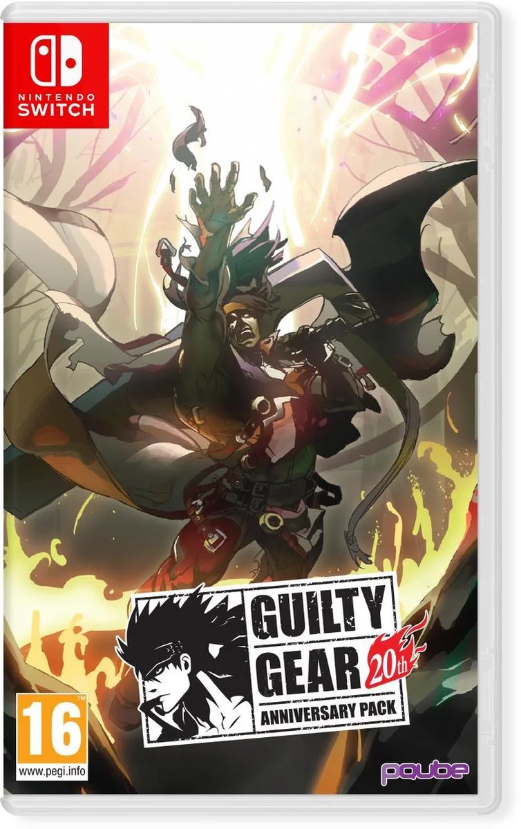 Guilty Gear 20th Anniversary Edition van PQube, Nintendo Switch – cover