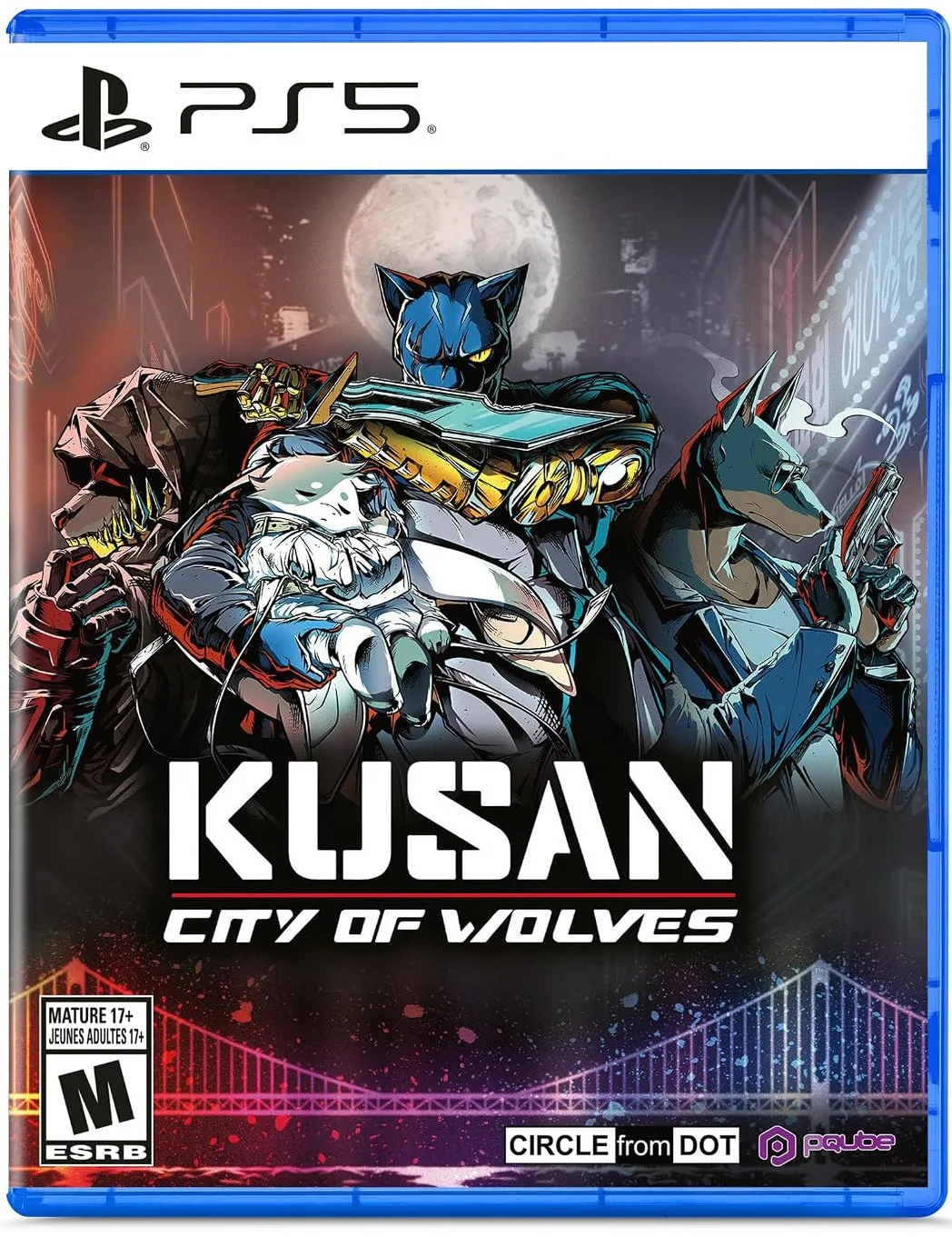 Kusan: City of Wolves fra PQube, PS5 – cover