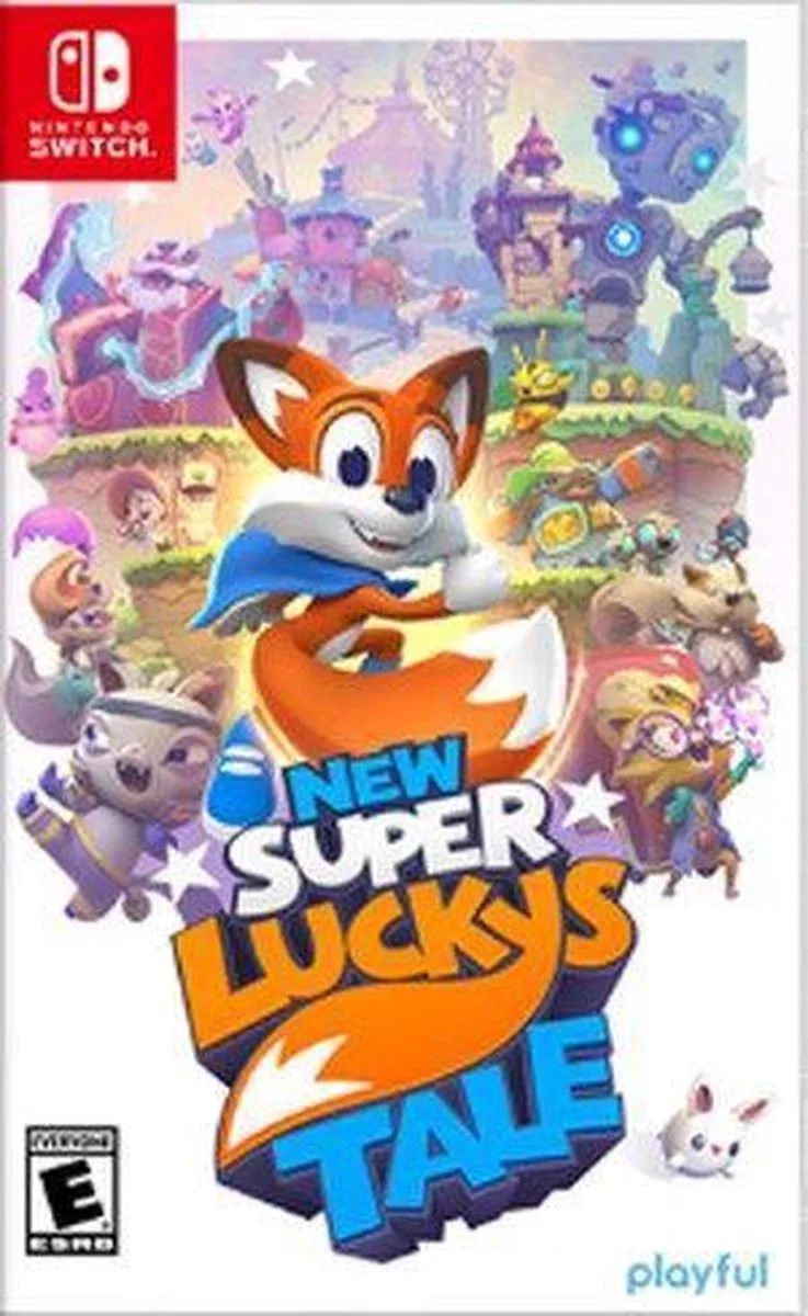 New Super Lucky's Tale de PQube, Nintendo Switch – jaquette
