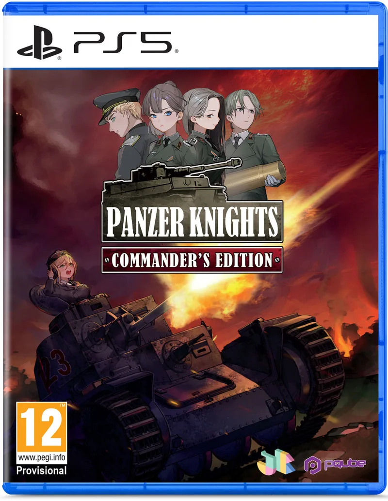 Panzer Knights Commander's Edition van PQube, PS5 – cover