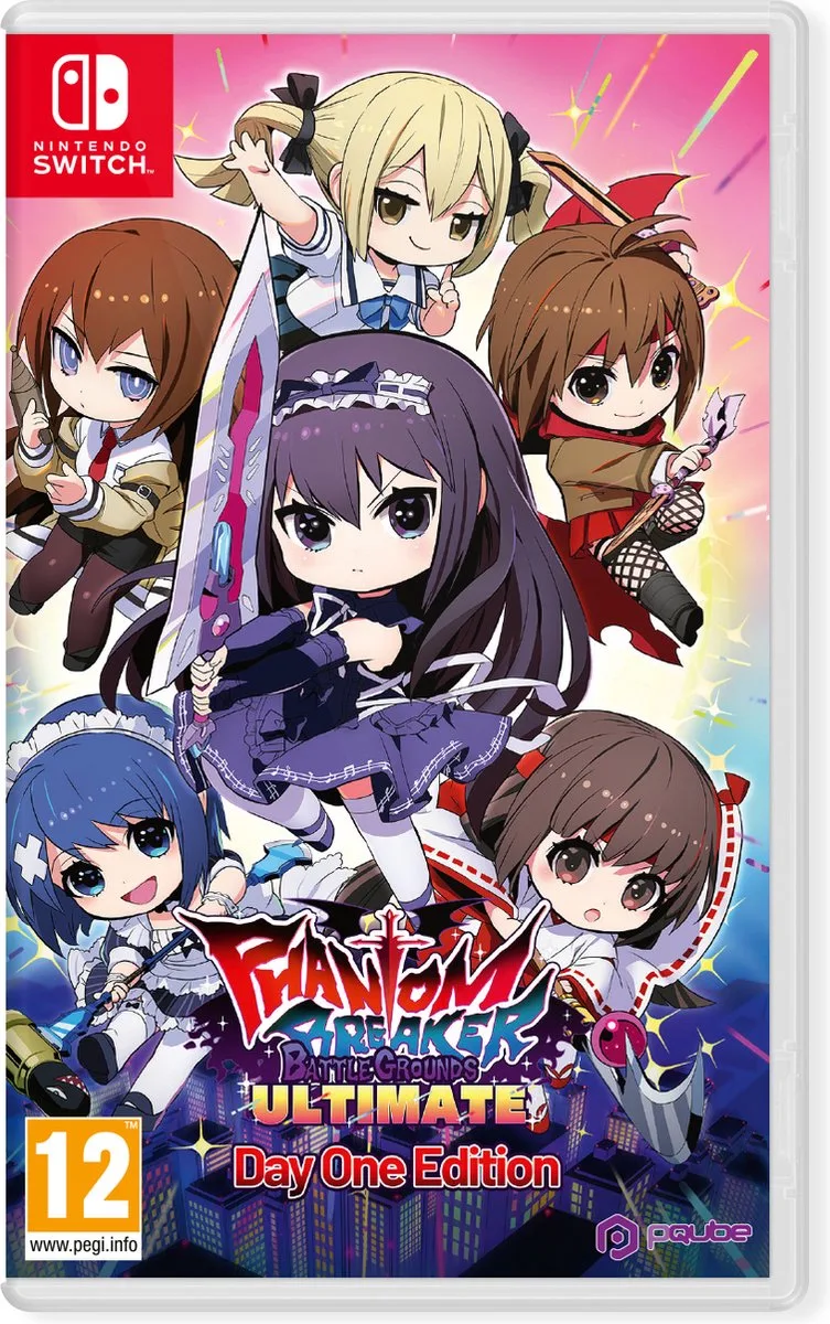 Phantom Breaker: Battleground Ultimate D1 Edition van PQube, Nintendo Switch – cover