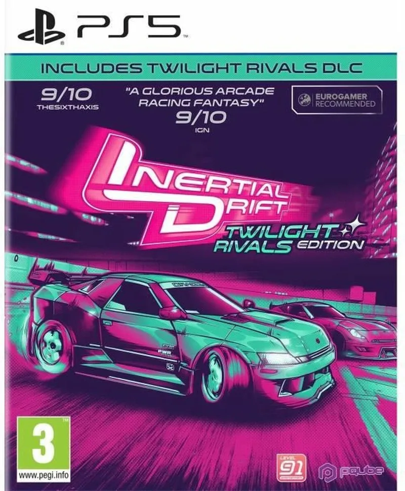 PlayStation 5 Video Game Just For Games Inertial Drift: Twilight Rivals Ed. by PQube, PS5 – cover