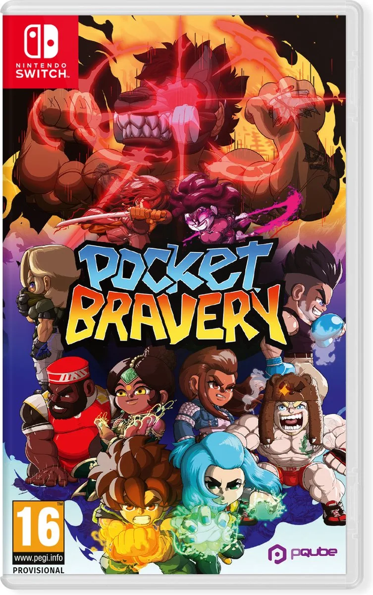 Pocket Bravery by PQube, Nintendo Switch – cover