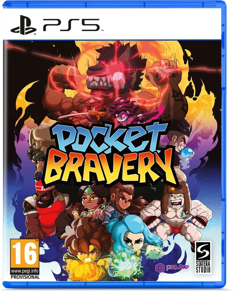 Pocket Bravery van PQube, PS5 – cover