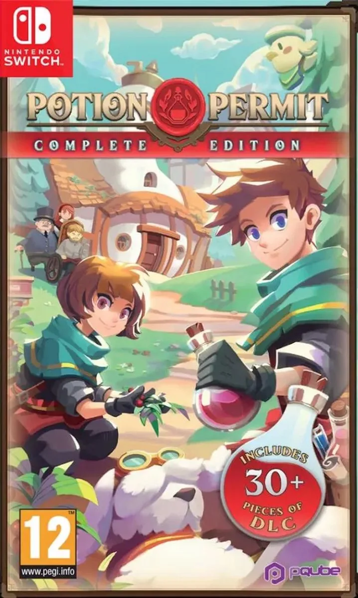 Potion Permit: Complete Edition van PQube, Nintendo Switch – cover