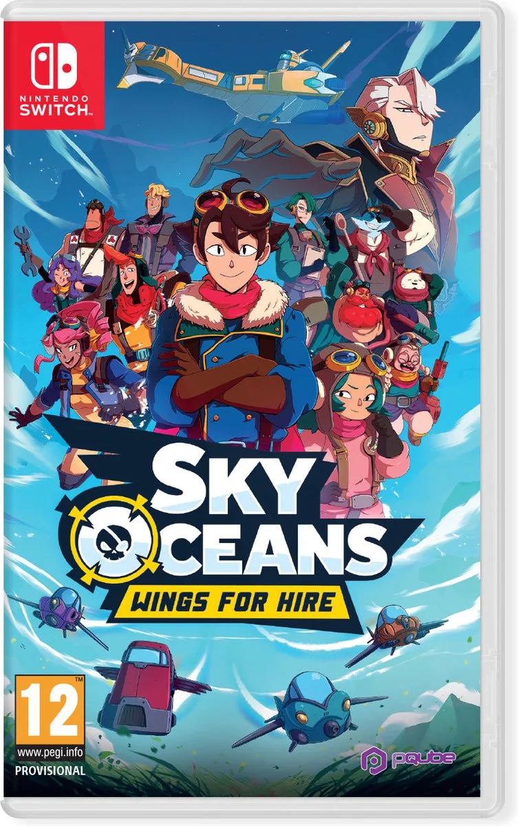 Sky Oceans: Wings for Hire by PQube, Nintendo Switch – cover