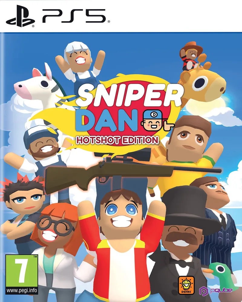 Sniper Dan de PQube, PS5 – jaquette