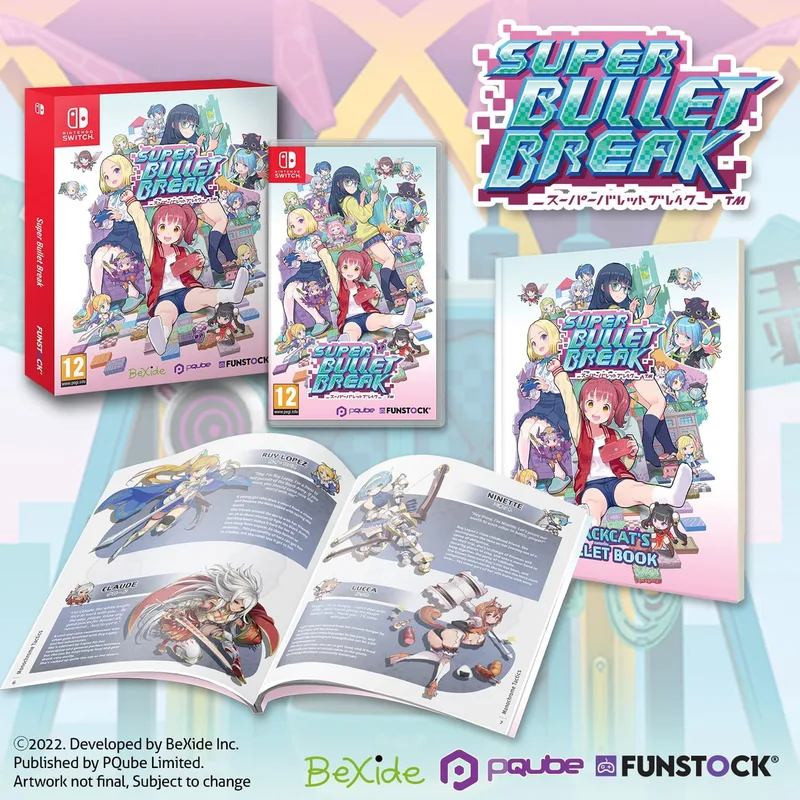 Super Bullet Break Day One Edition van PQube, Nintendo Switch – cover
