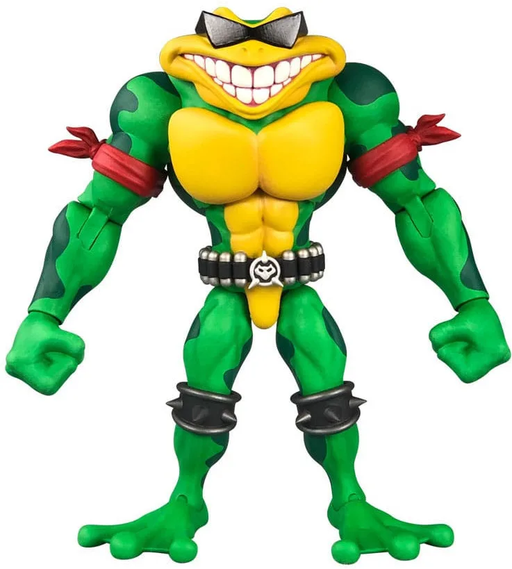 Battletoads Anthology Series Action Figure: Rash (Wave 1) van Premium DNA Toys – cover
