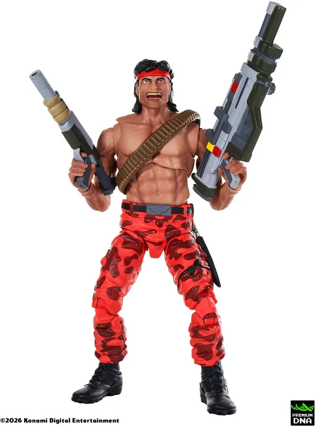 Contra Signature Series Figure Set - Lance Bean