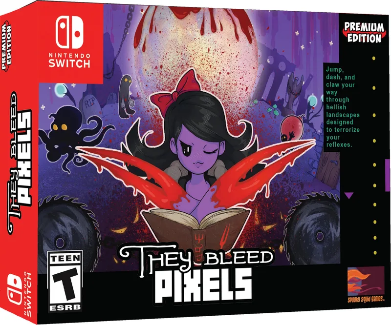 They Bleed Pixels Retro Edition van Premium Edition Games, Nintendo Switch – cover