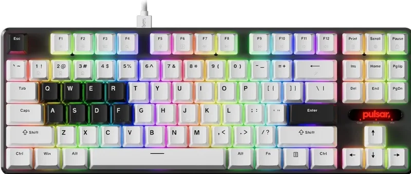 PCMK 2 HE TKL White - Toetsenbord van Pulsar – cover