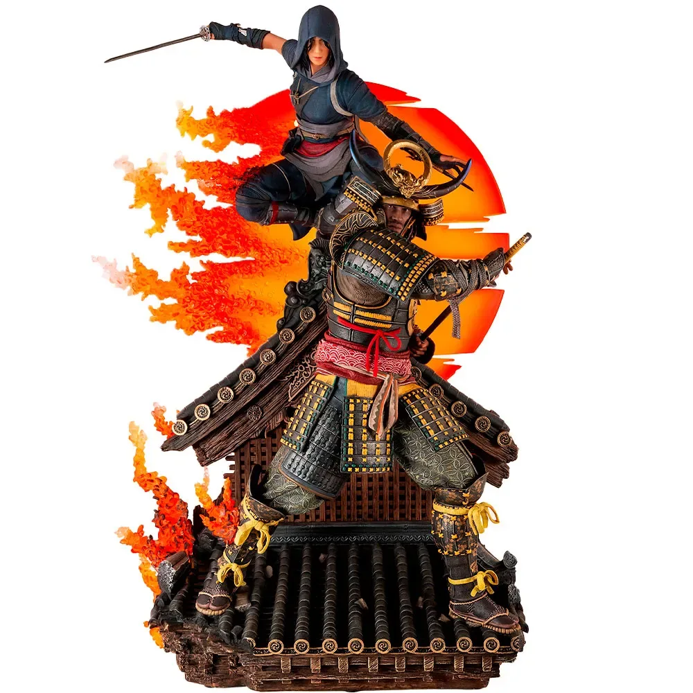 Figure Animus Naoe & Yasuke 1/4 de Pure Arts – jaquette