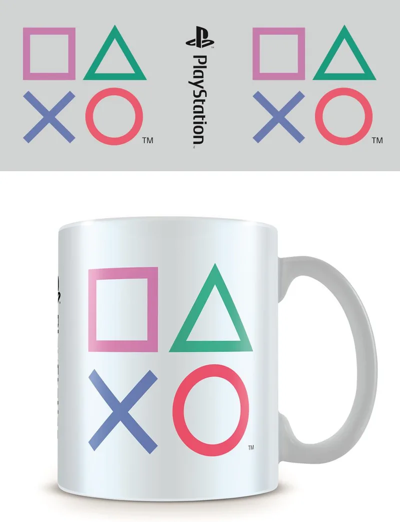 Playstation Coloured Mug - Shapes van Pyramid International – cover