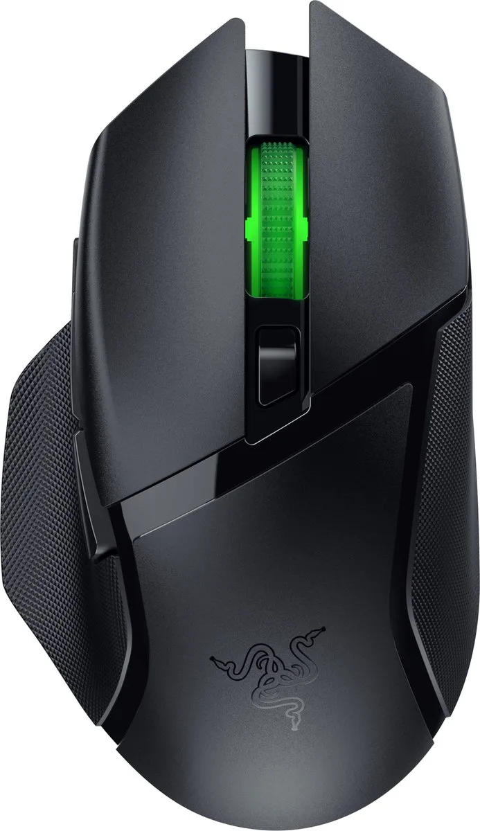 Basilisk V3 X HyperSpeed - Draadloze Gaming Muis - Ergonomisch - RGB - 18.000 DPI de Razer, Noir – jaquette