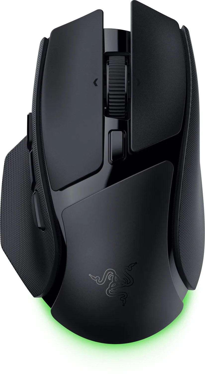 Basilisk V4 HyperSpeed - Draadloze Gaming Muis - Ergonomisch - 33.000 DPI - Chroma RGB fra Razer, Sort – cover