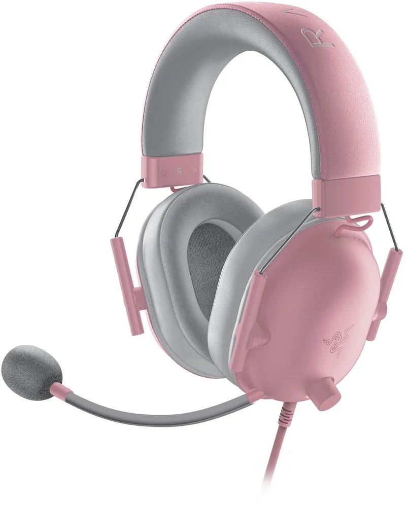 Blackshark V2 X - Gaming Headset - 7.1 Surround - Noise Cancelling - Playstation - Quartz van Razer, Roze – cover