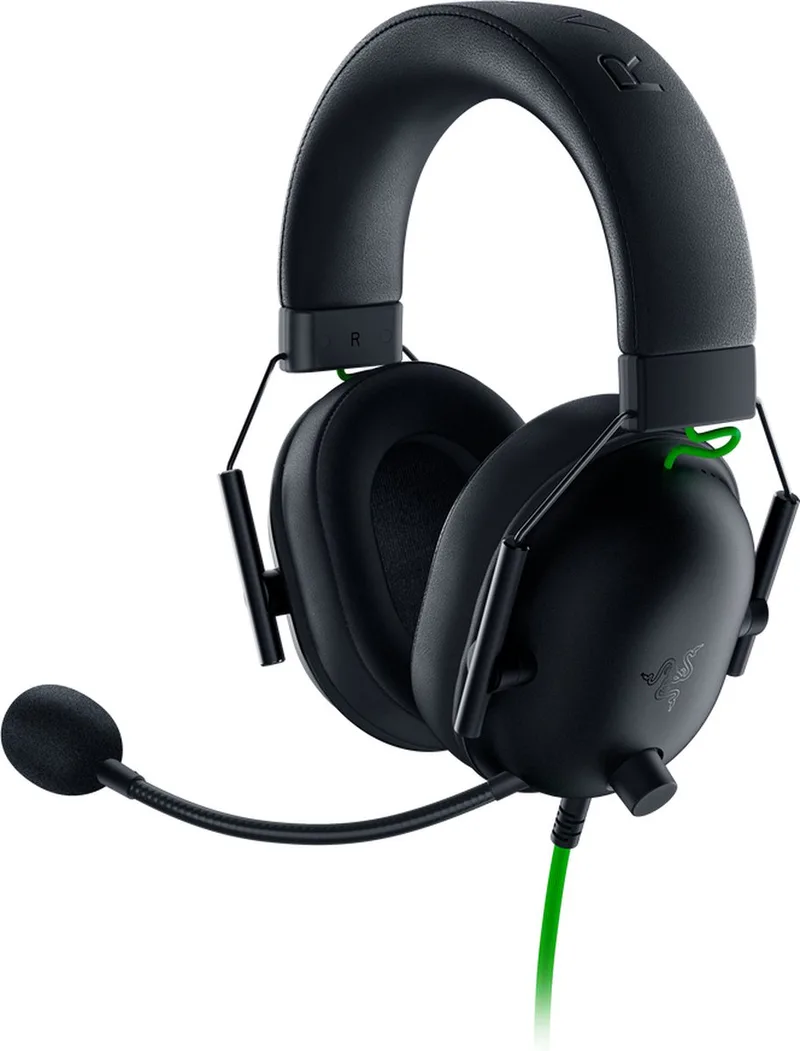 BlackShark V2 X USB - Gaming Headset 7.1 Surround - Lichtgewicht - PS4/PC/Mac/Xbox One/Switch by Razer, Black – cover