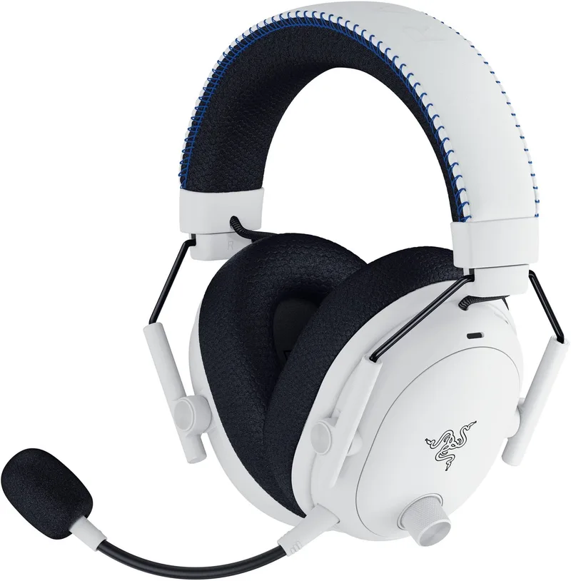 BlackShark V3 Pro - Draadloze Gaming Headset - 7.1 Surround - 2.4 GHz - PlayStation by Razer, White – cover
