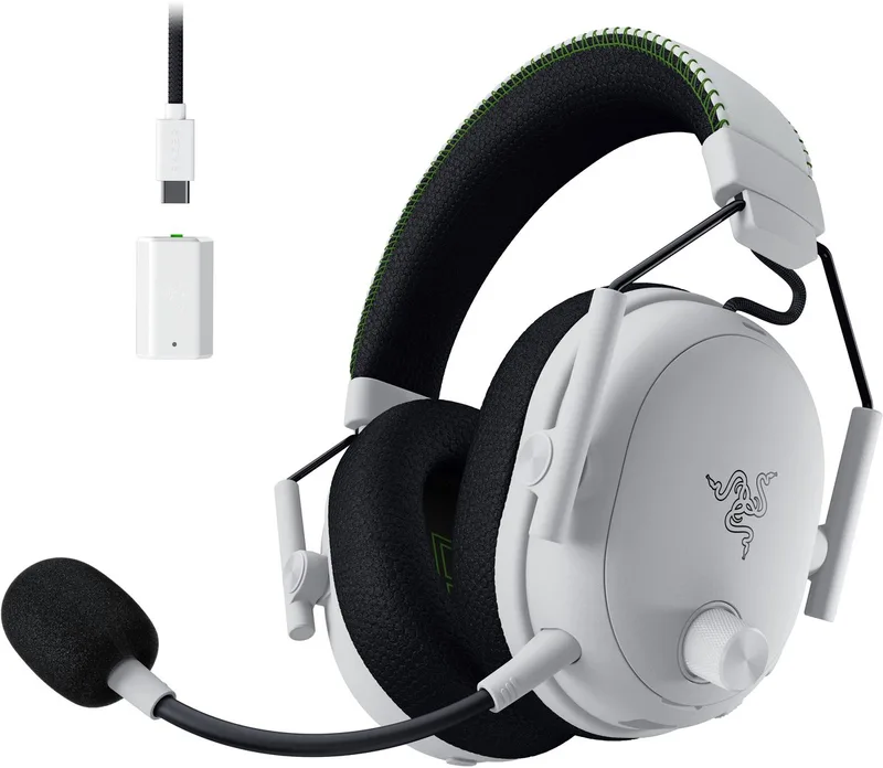 BlackShark V3 Pro - Draadloze Gaming Headset - 7.1 Surround - 2.4 GHz - Xbox Licensed by Razer, White – cover
