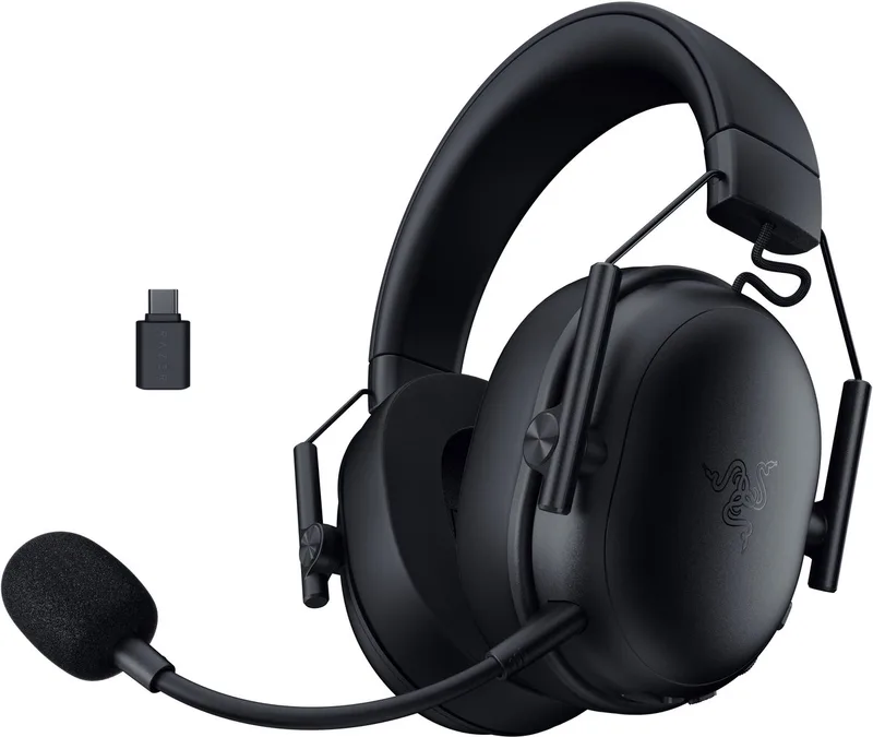 BlackShark V3 X Hyperspeed - Draadloze Gaming Headset - 7.1 Surround - Bluetooth / Dongle - PC by Razer, Black – cover