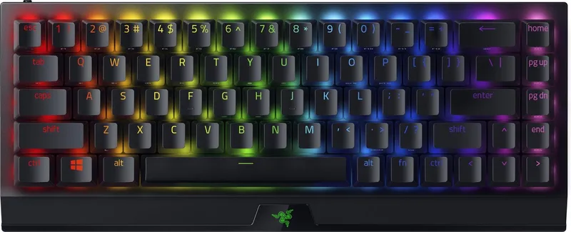 BlackWidow V3 Mini HyperSpeed Keyboard (Yellow Switch) - US Layout by Razer, Black, US – cover