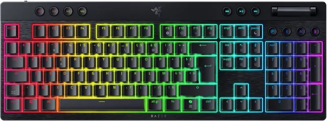 BlackWidow V4 - Draadloos Gaming Toetsenbord - Mechanische Orange Switches - RGB - Azerty