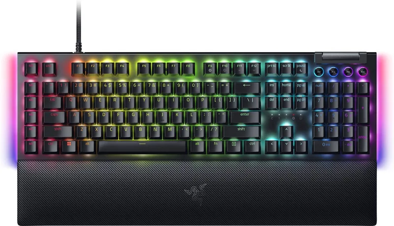 BlackWidow V4 - Mechanisch Gaming Toetsenbord - Yellow Switch - RGB - 6 Macrotoetsen - Qwerty by Razer, Black, US – cover