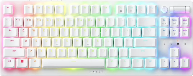 DeathStalker V2 Pro Tenkeyless - Draadloos Gaming Toetsenbord - TKL - RGB - Qwerty by Razer, White, US – cover