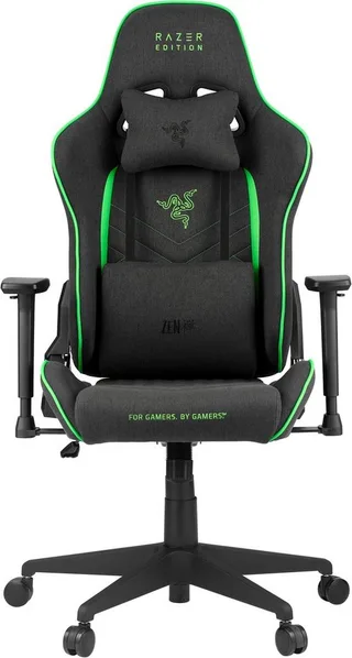 Gaming-Stuhl by ZEN TAROK PRO X, 3D Armlehnen, Metallrahmen, ergonomisch, 130 kg Tragkraft, 60mm Rollen by Razer, Black – cover 2 of 5