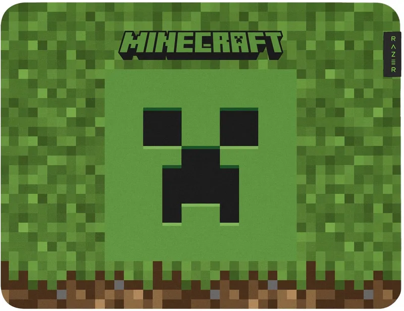 Gigantus V2 M - Muismat - Antislip - Microweefsel - Minecraft van Razer, Groen – cover