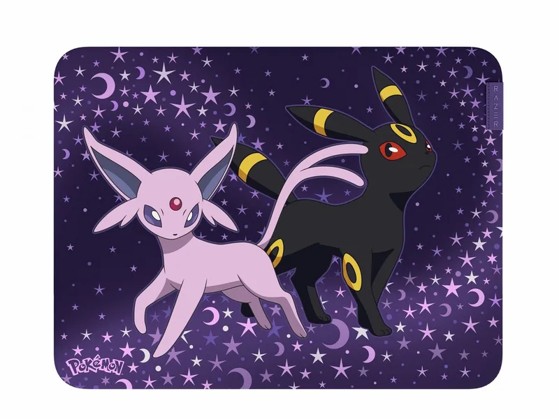 Gigantus V2 Muismat – Espeon & Umbreon Edition Game-Mousepat by Razer, Purple – cover