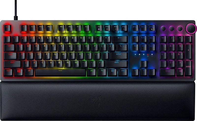 Huntsman V2 - Optical Sound Switch Tastatur by Razer, Black – cover