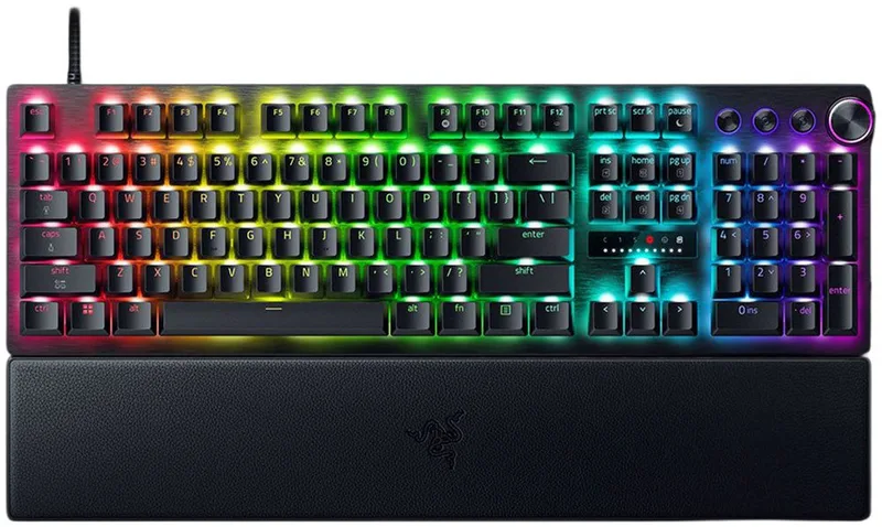 Huntsman V3 Pro 8KHz (Volle Größe) Gaming-Tastatur de Razer, Noir – jaquette