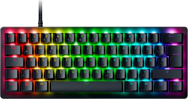 Huntsman V3 Pro Mini DE Layout Gaming-Tastatur van Razer, Zwart, DE – cover