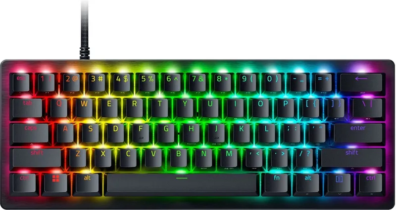 Huntsman V3 Pro Mini - Gaming Toetsenbord - 60% - RGB - Optische Switches van Razer, Zwart, US – cover