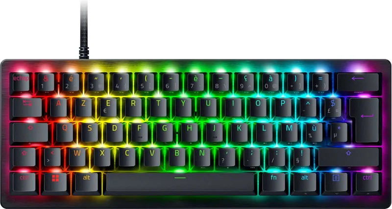 Huntsman V3 Pro Mini - Gaming Toetsenbord - 60% - RGB - Optische Switches by Razer, Black, FR – cover