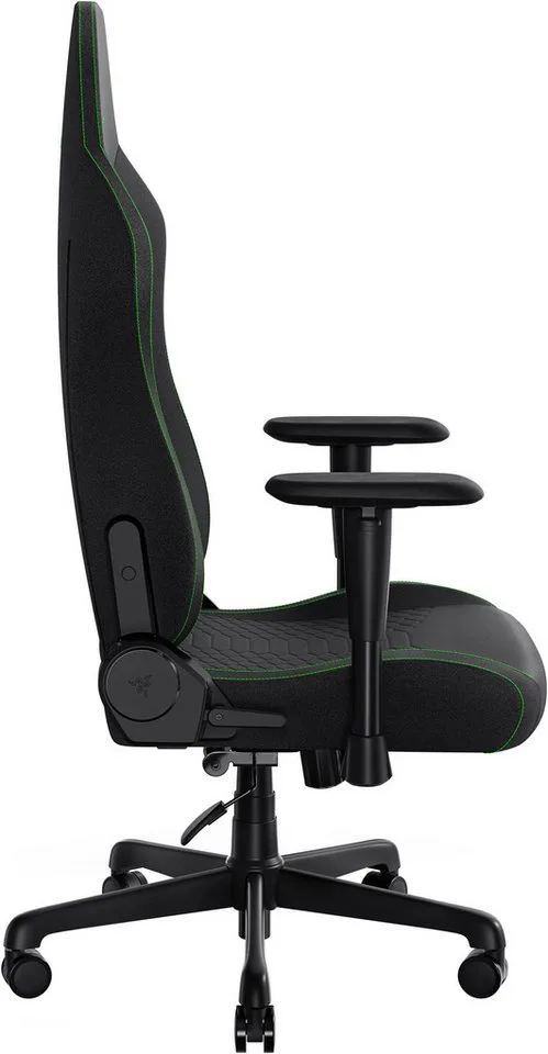 Iskur V2 X - Gaming Stoel - Rughoek 152° - Verstelbaar - Rugsteun - Ergonomisch - Fabric de Razer, Noir – jaquette 3 sur 5