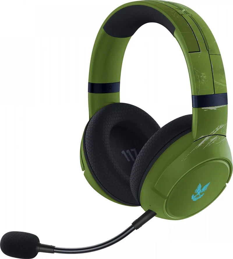 Kaira Pro - Gaming Headset - HALO Infinite - Xbox Series X/Xbox One by Razer, Green – cover