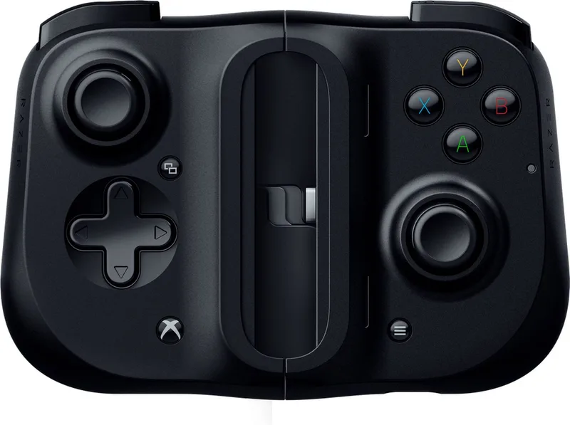 Kishi - USB-C Gaming Controller voor Android - Mobiele Controller - Uitrekbaar - Xbox-layout by Razer, Black – cover