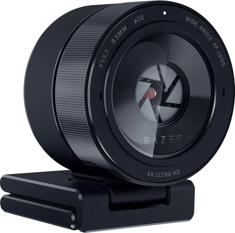 Kiyo Pro Ultra - 4K-webcam voor streamen in ultra HD de Razer, Noir – jaquette